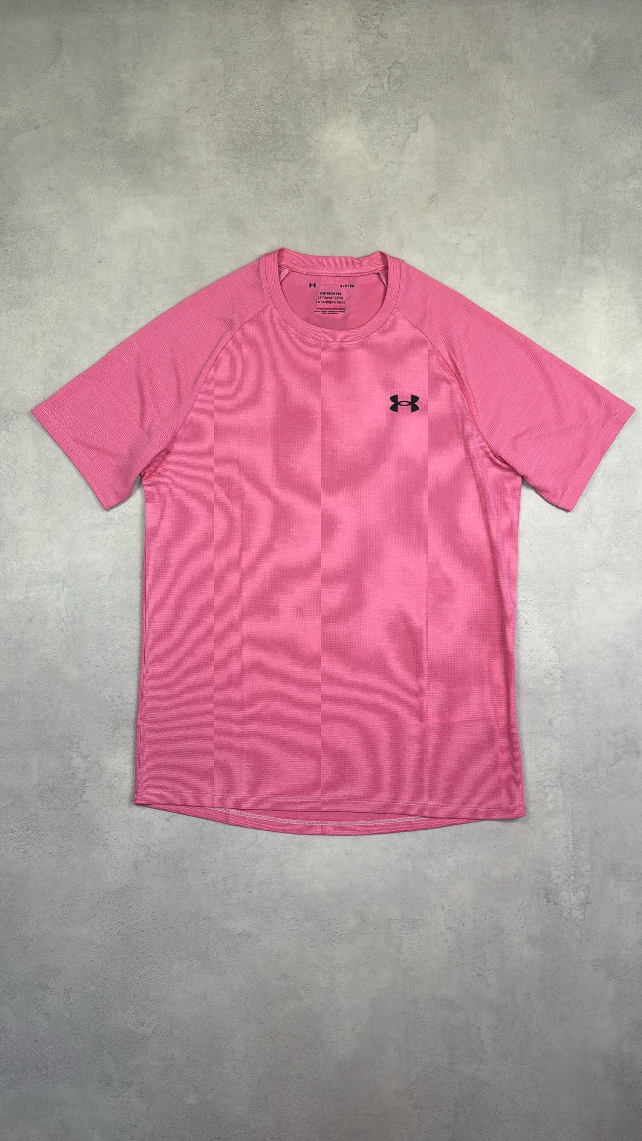 Under Armour Textured T-Shirt - Salmon Pink