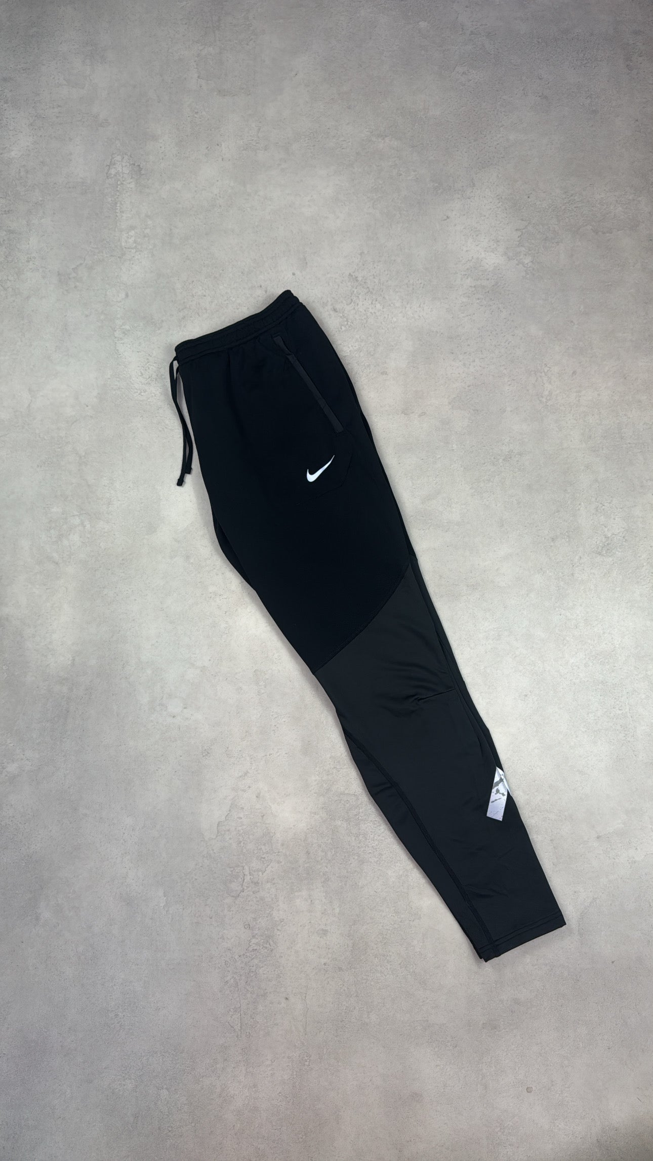 Nike ThermaFit Pants - Black w/reflective stripe