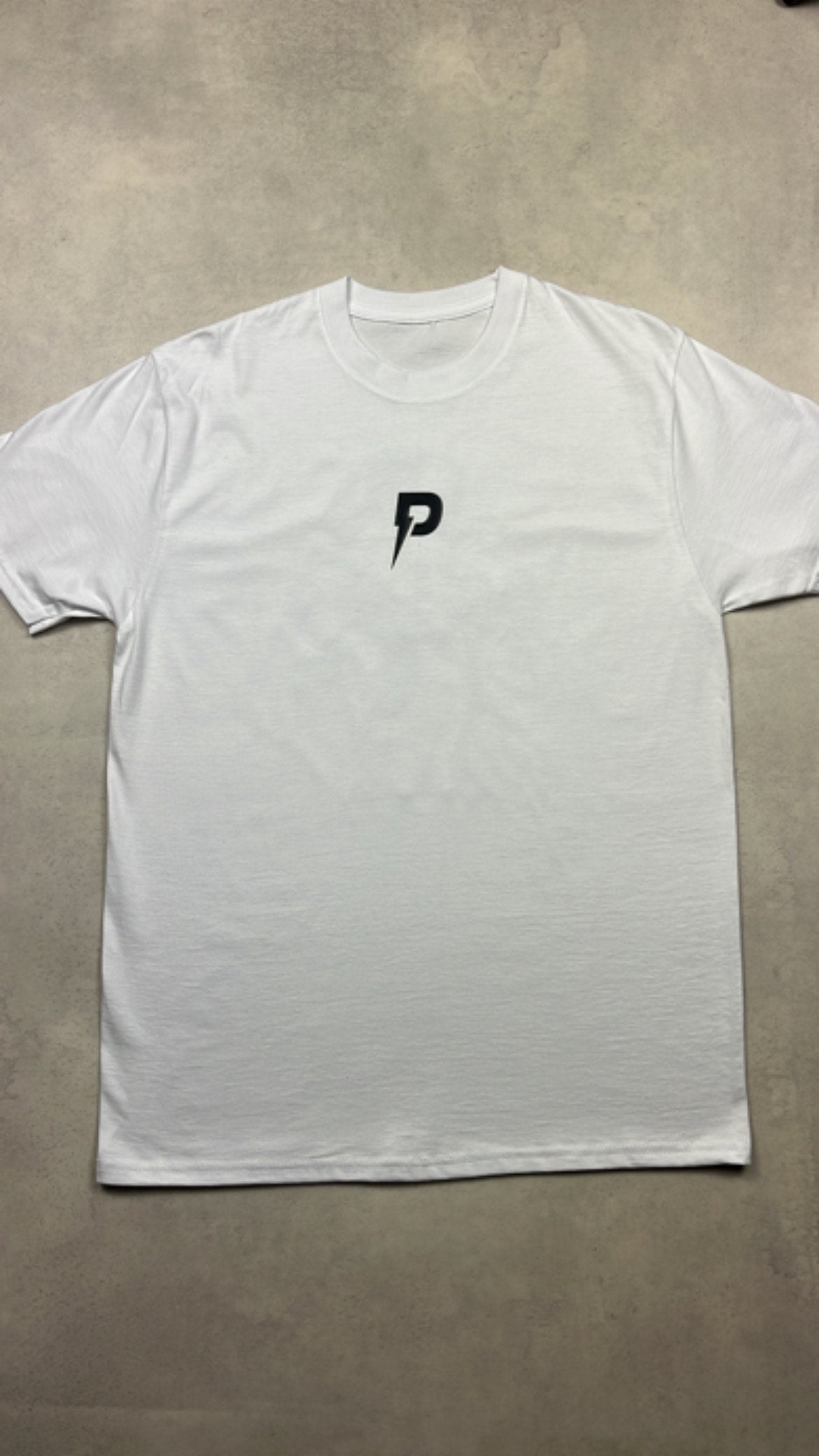 Patterned Monopoly T-Shirt White