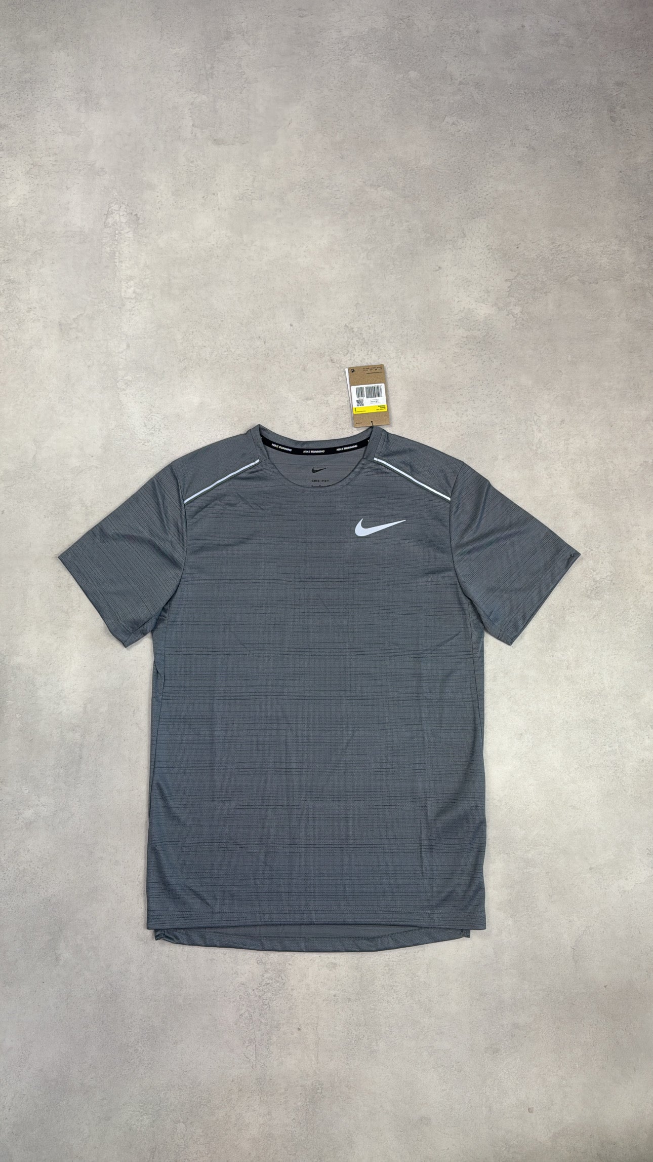 Nike Miler T-Shirt - Grey