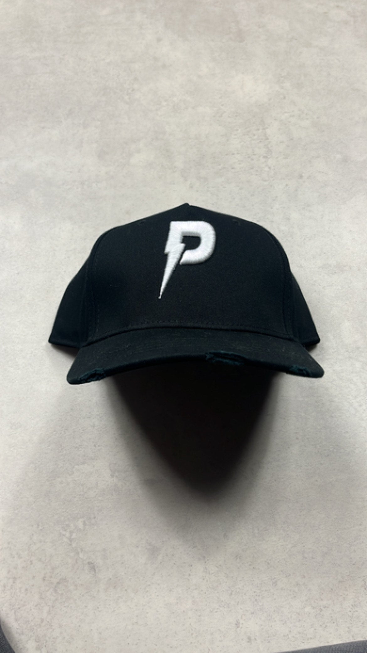 Patterned Hat Black/White