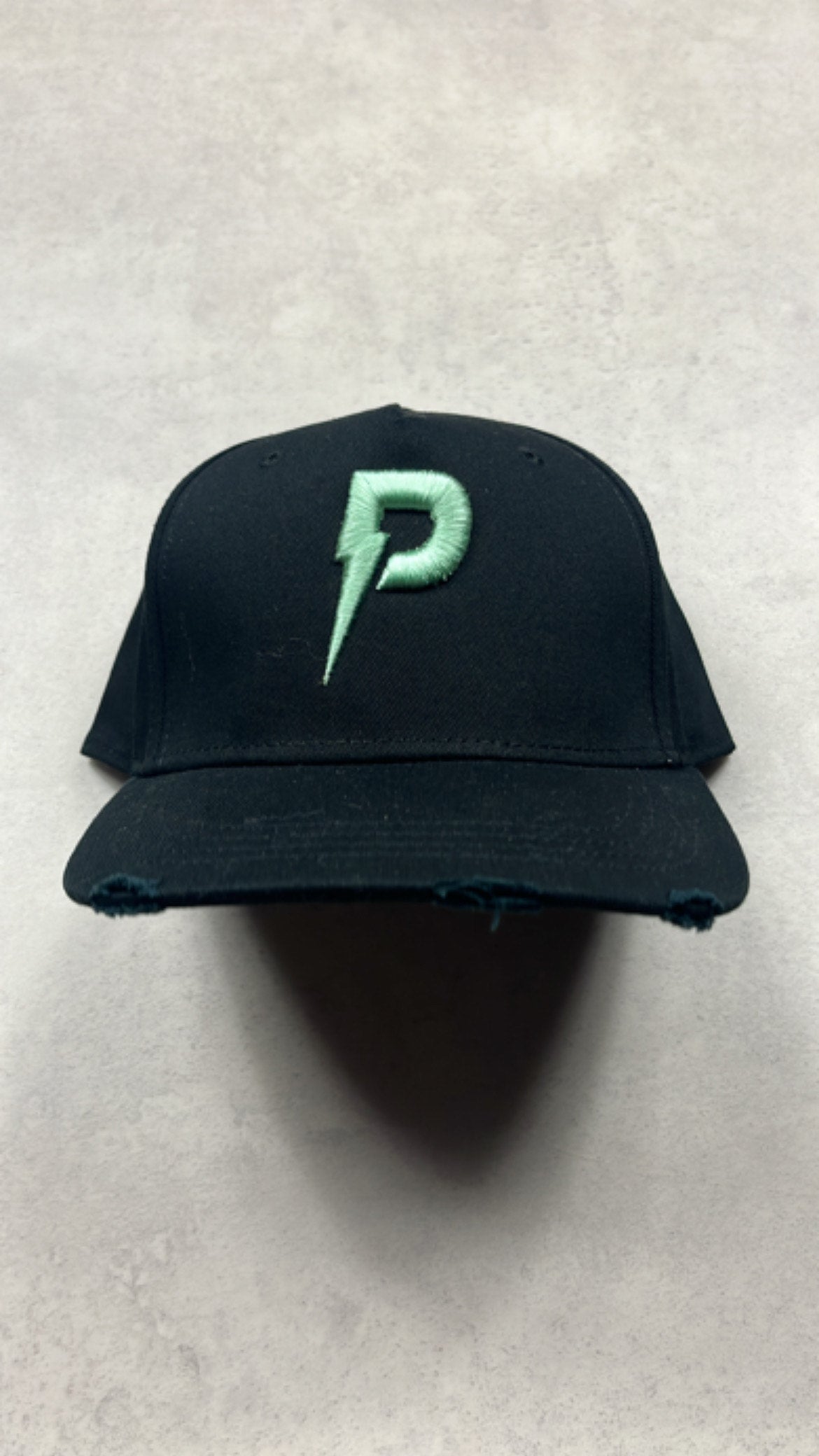 Patterned Hat Black/Green