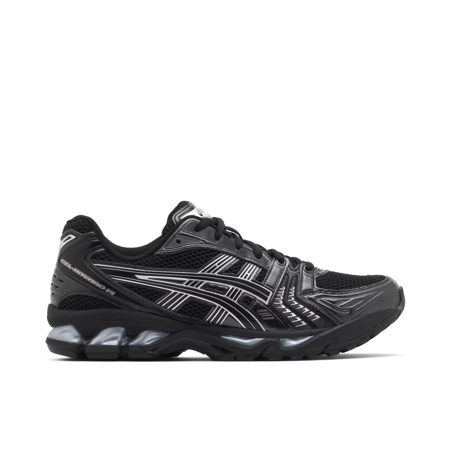Asics Kayano 14's Black Pure Silver