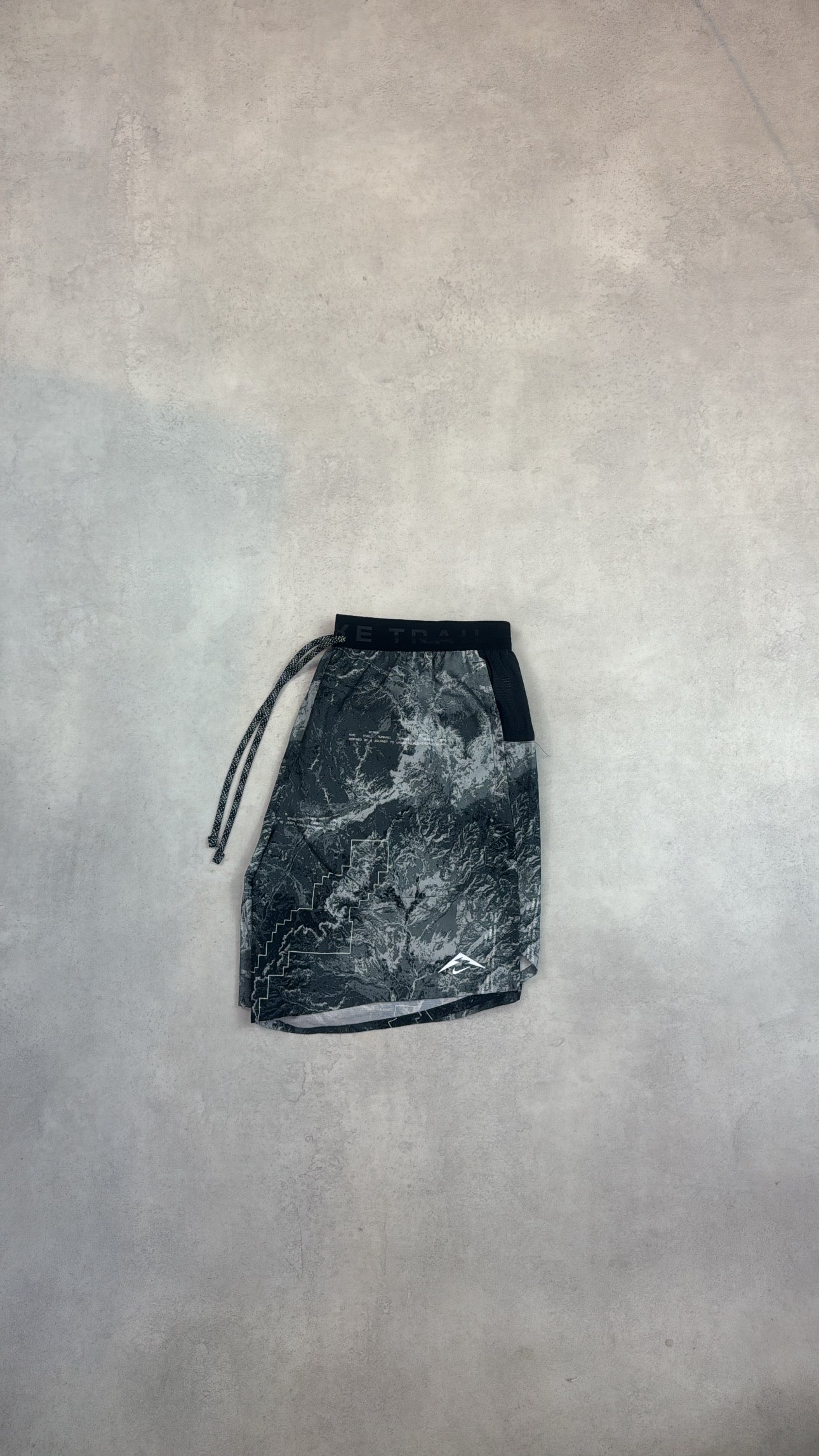 Nike Dri Fit Trail Shorts - Anthracite Black/Grey