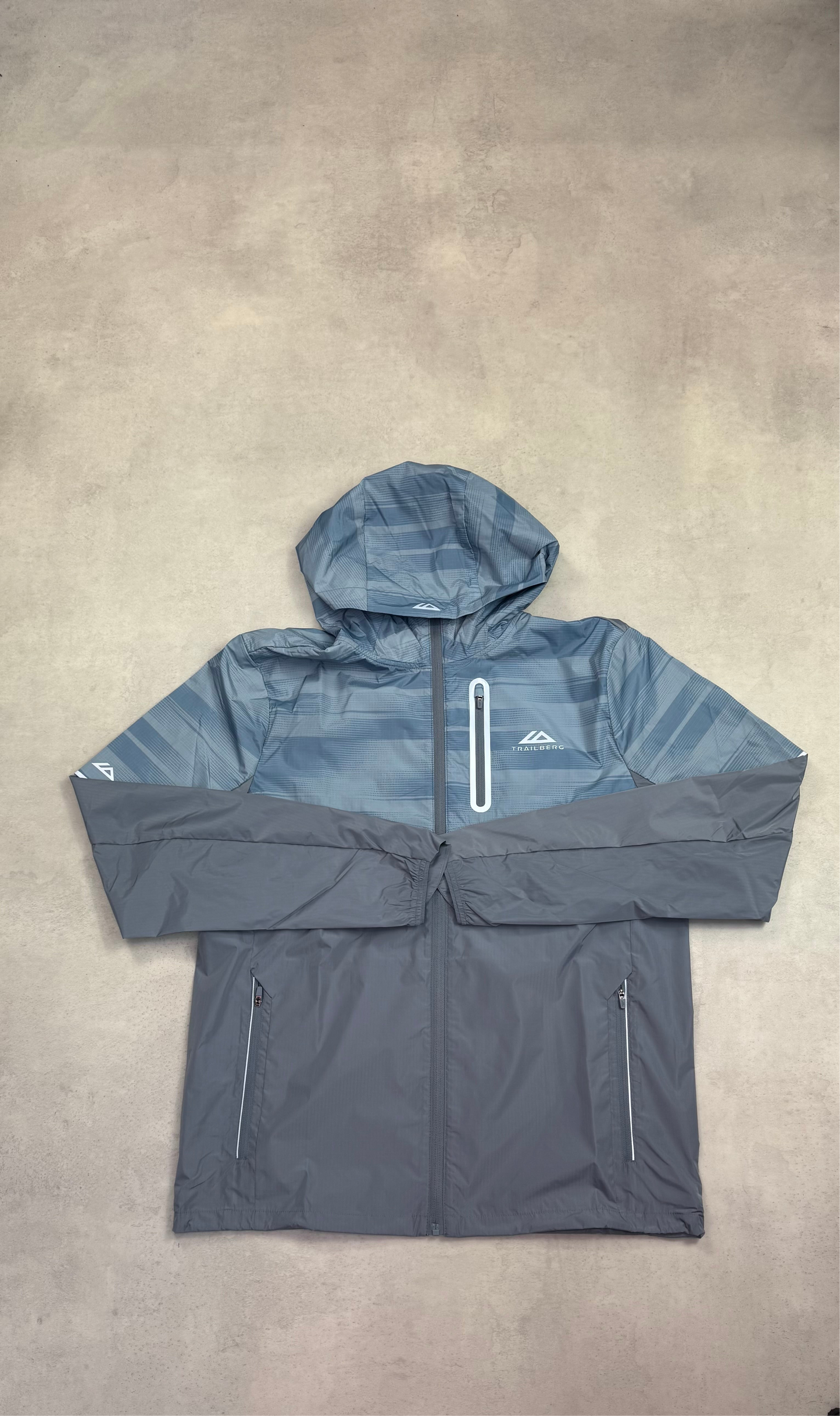 Trailberg Dimension Windrunner - Grey/Faded denim/Tradewinds