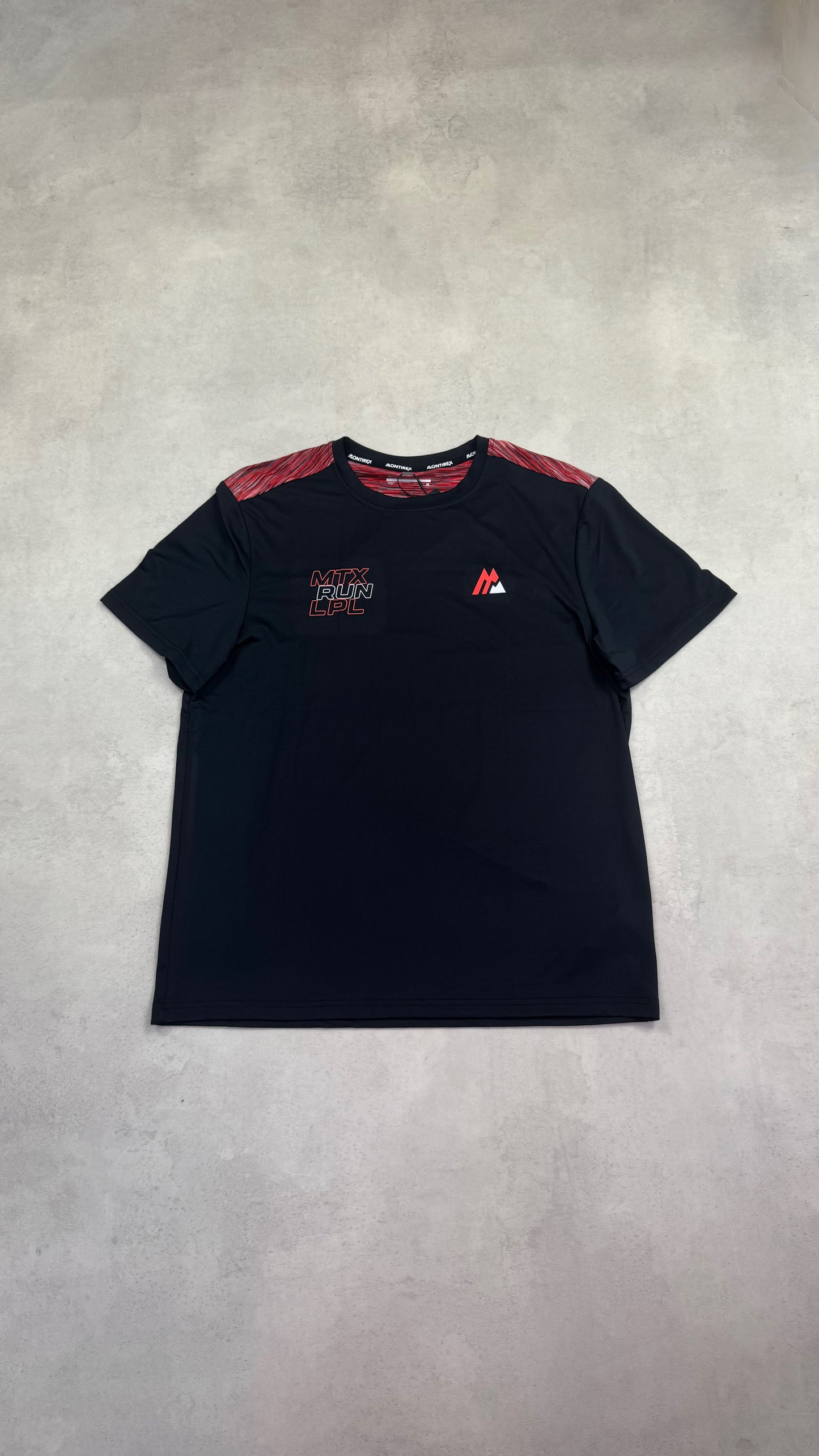 Montirex Run City Liverpool T-Shirt - Black/Red