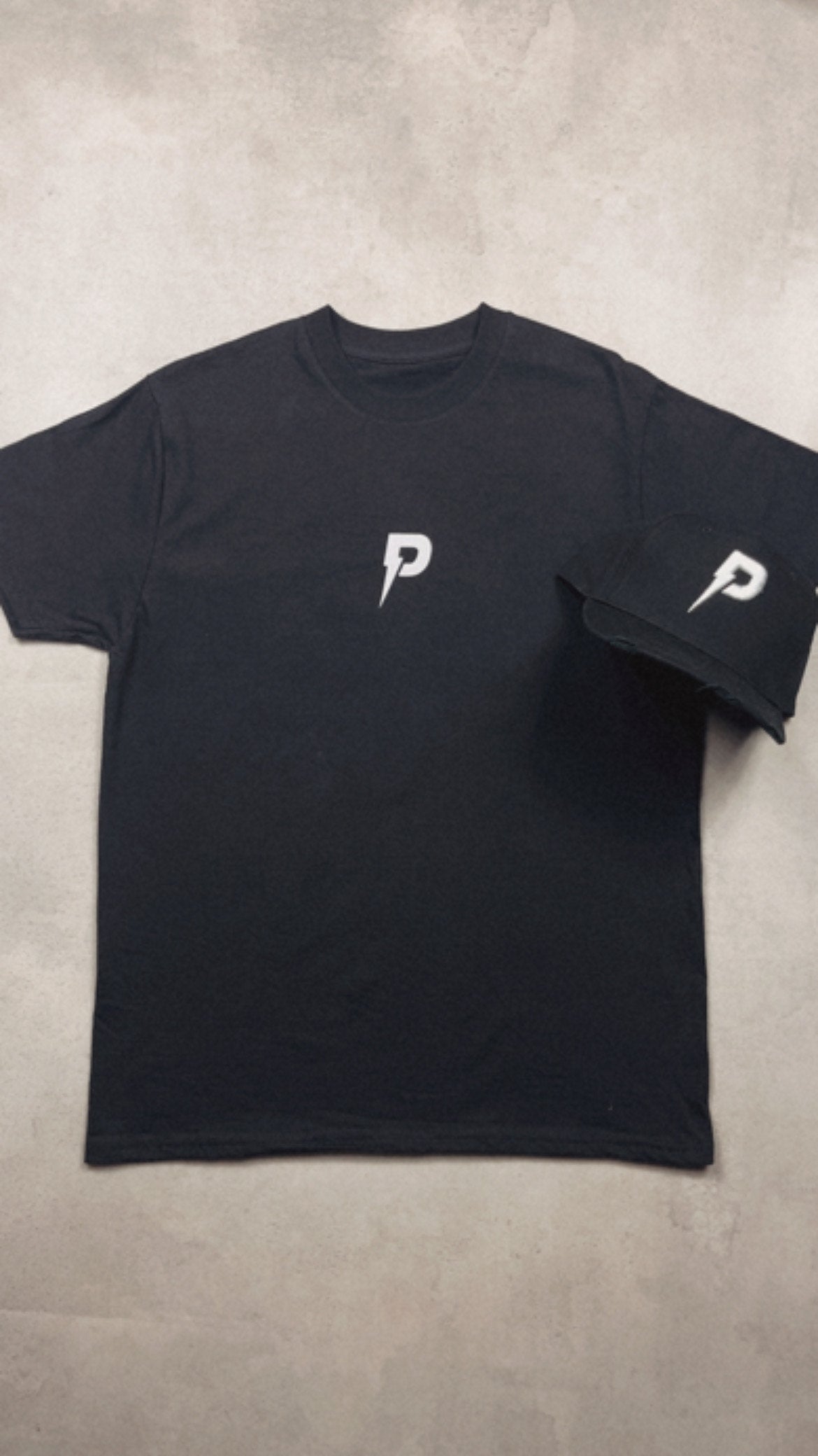 Patterned Monopoly T-Shirt Black