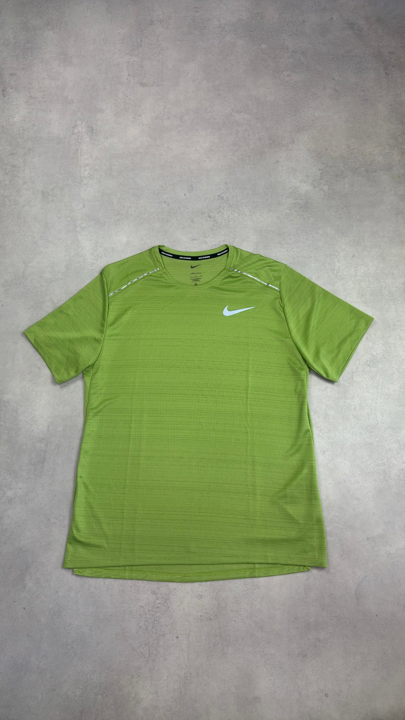 Nike Miler T-Shirt - Kiwi Green