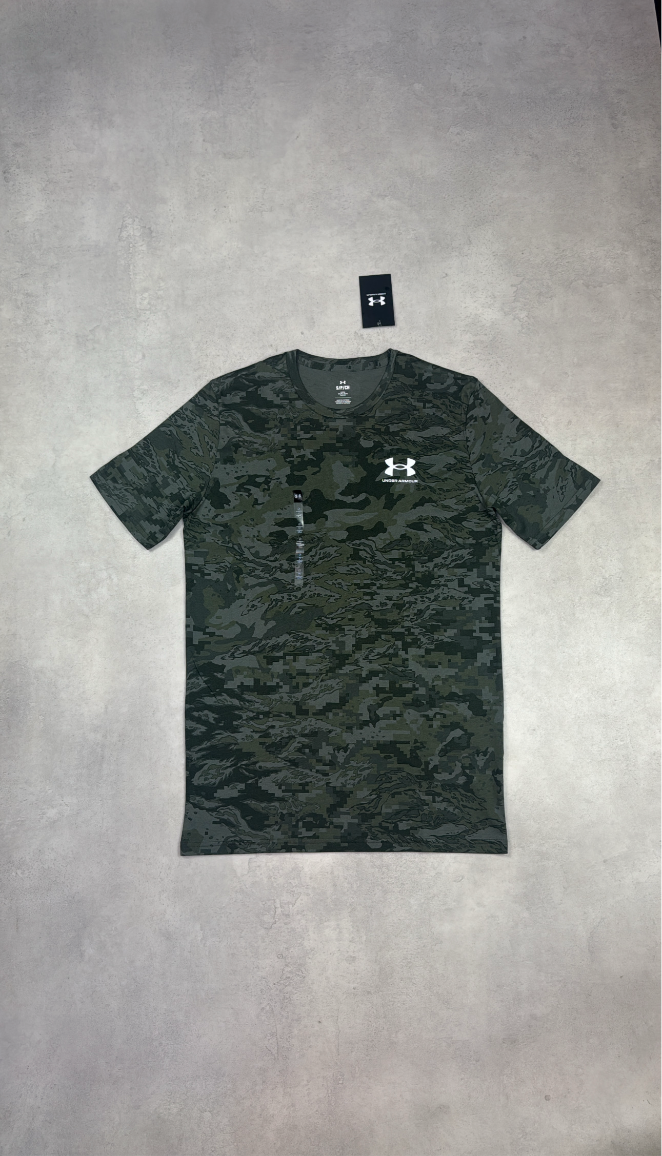 Under Armour ABC SS T-Shirt - Green Camo
