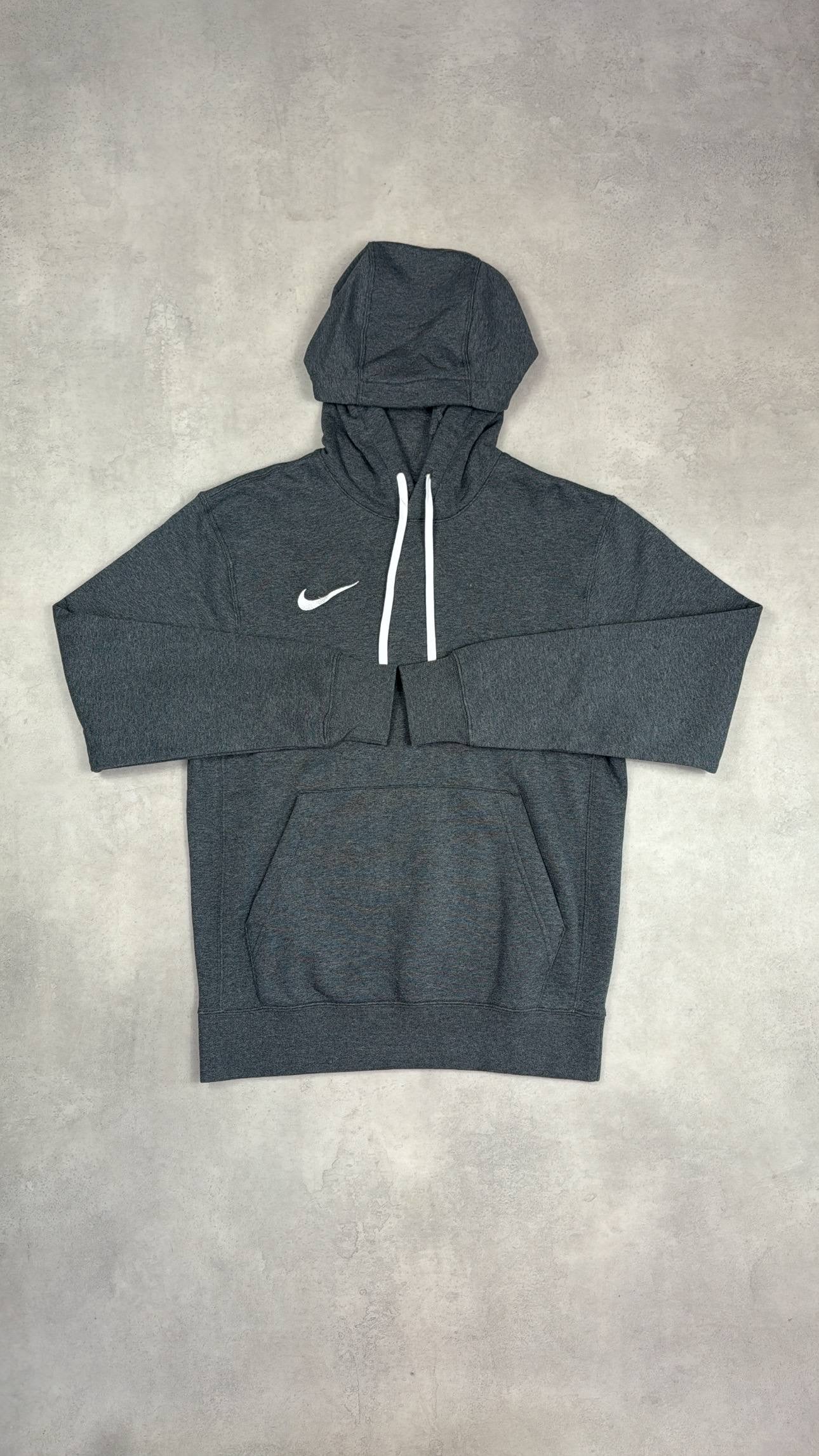 Nike Club Swoosh Hoodie - Charcoal