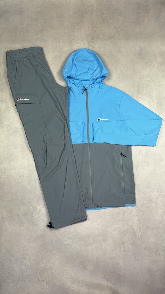 Berghaus Theran Jacket & Navigator Pants Set - Grey/Blue