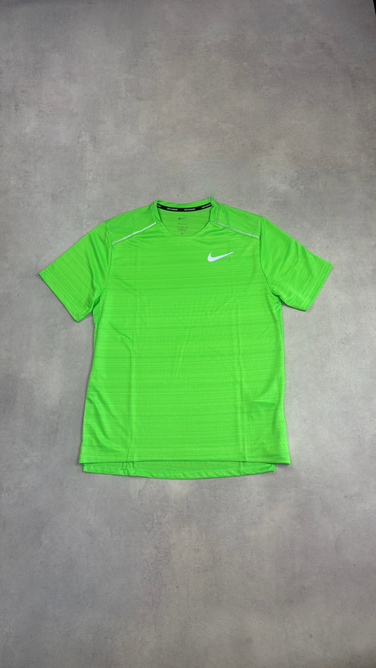 Nike Miler T-Shirt - Green Strike