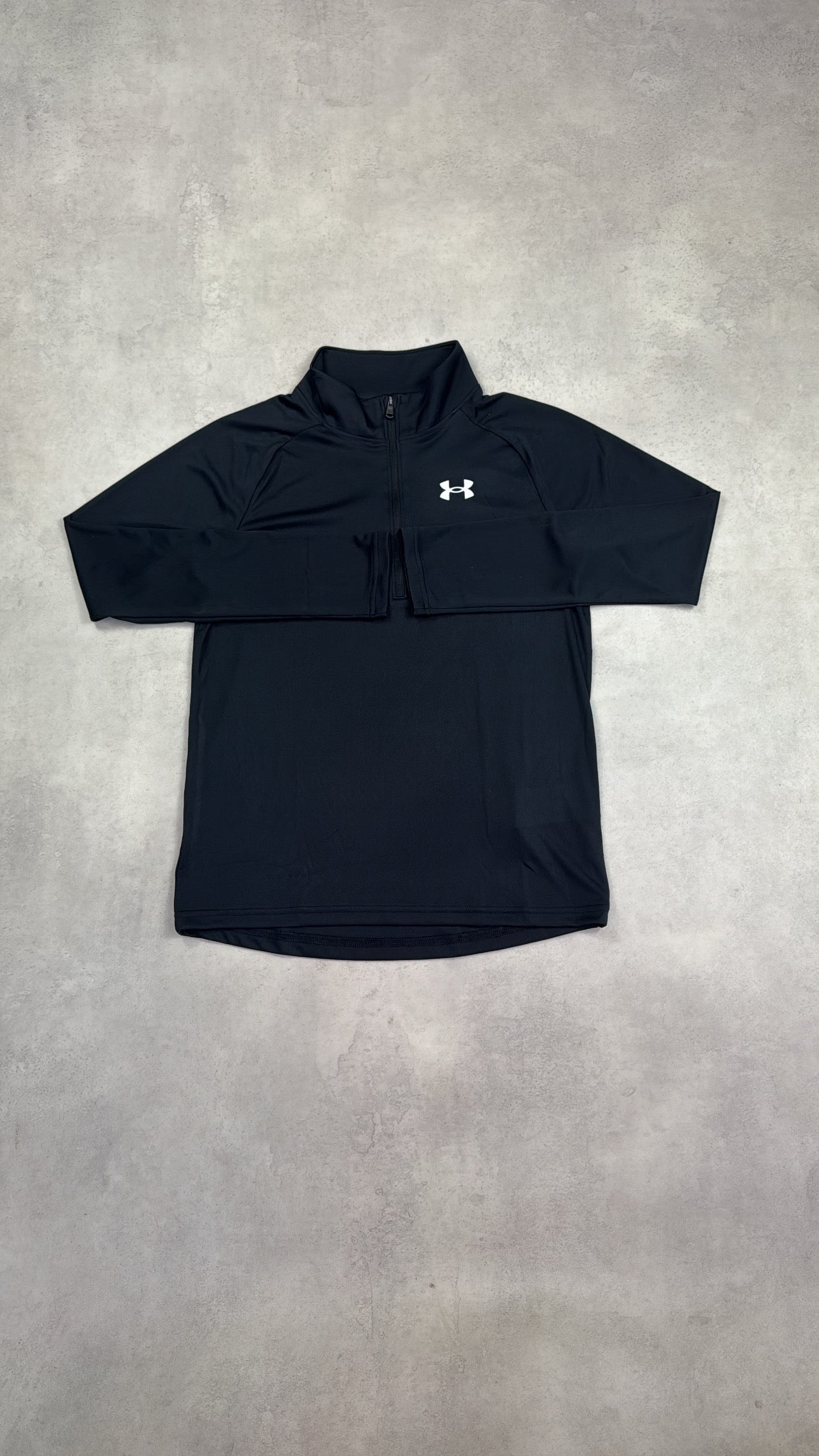 Junior Under Armour Tech Quarter Zip - Black