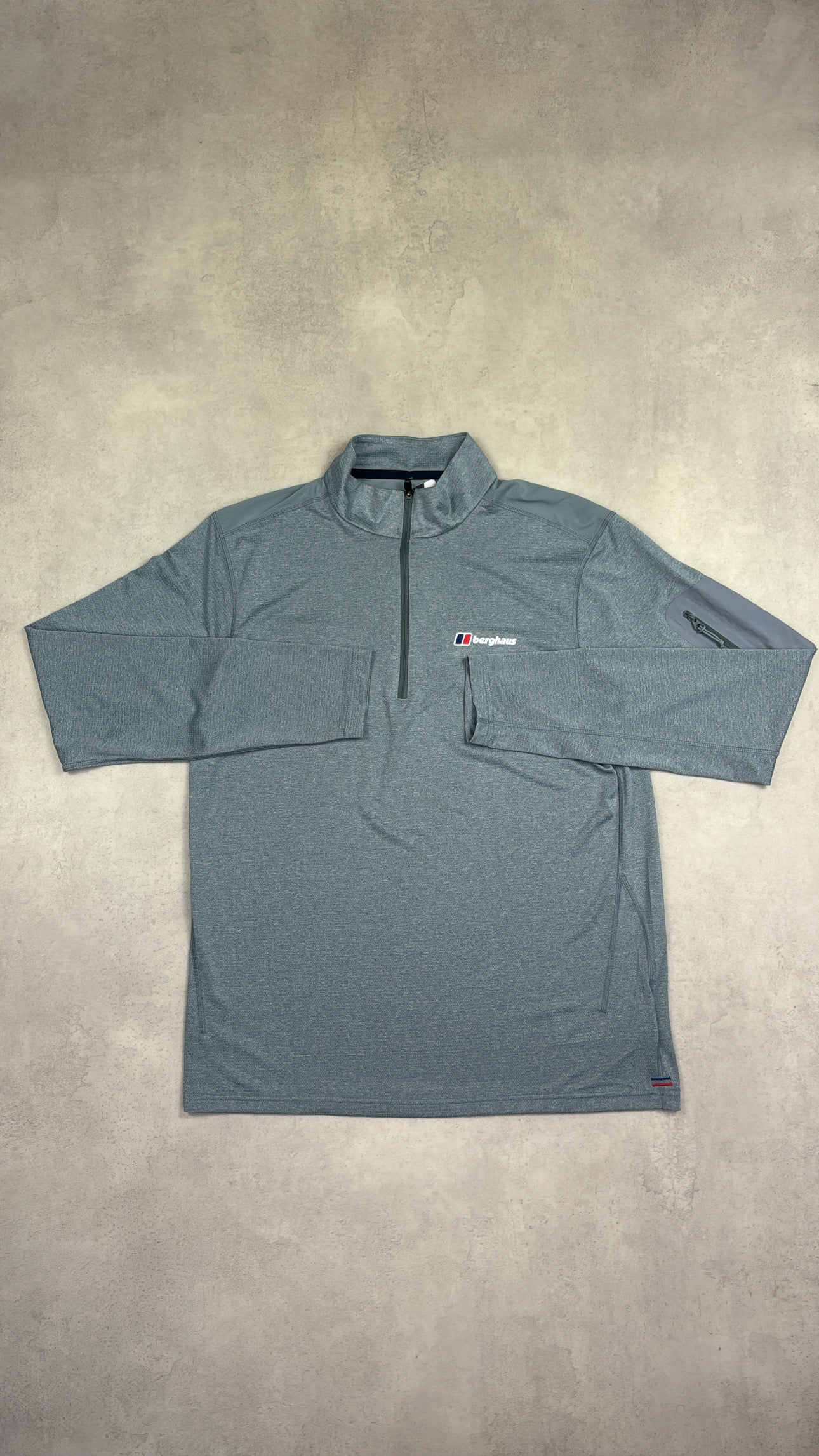 Berghaus Explorer Quarter Zip - Grey
