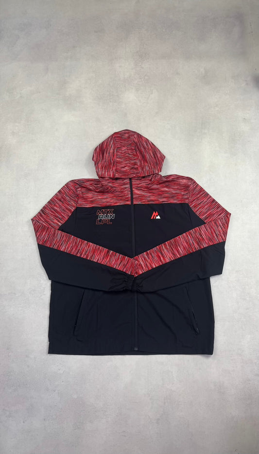 Montirex Run City Liverpool Windrunner - Black/Red