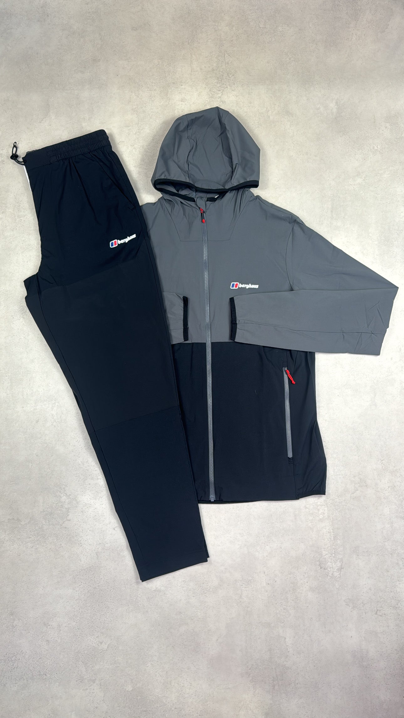 Berghaus Theran Jacket & Theran Pants Black/Grey