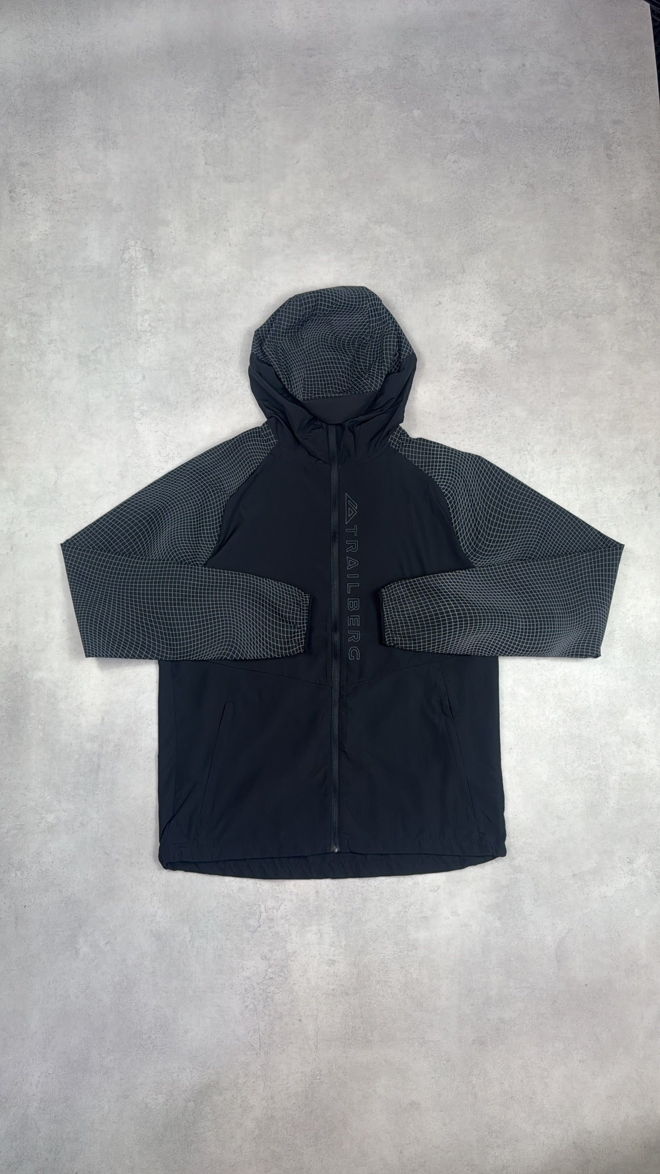 Trailberg Aspect Windbreaker - Black Reflective