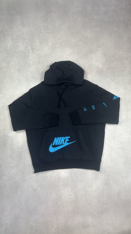 Nike Standard Issue Hoodie - Black/Blue