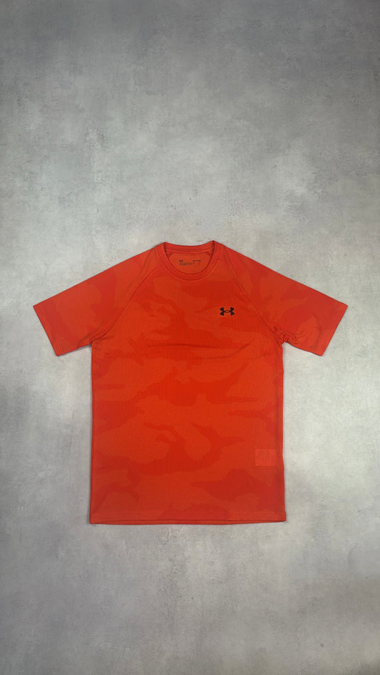 Under Armour Velocity Jacquard T-Shirt - Orange