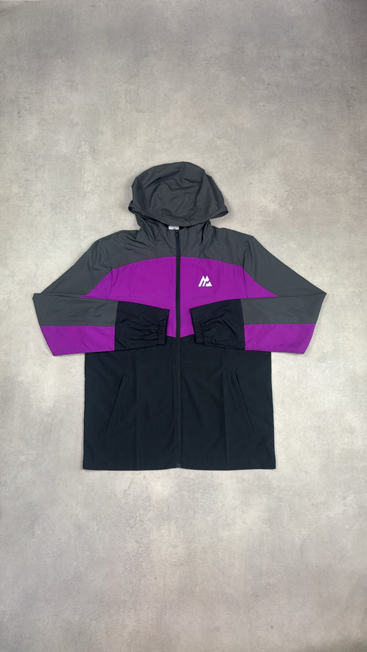 Montirex Breeze Windbreaker - Purple/Grey/Black