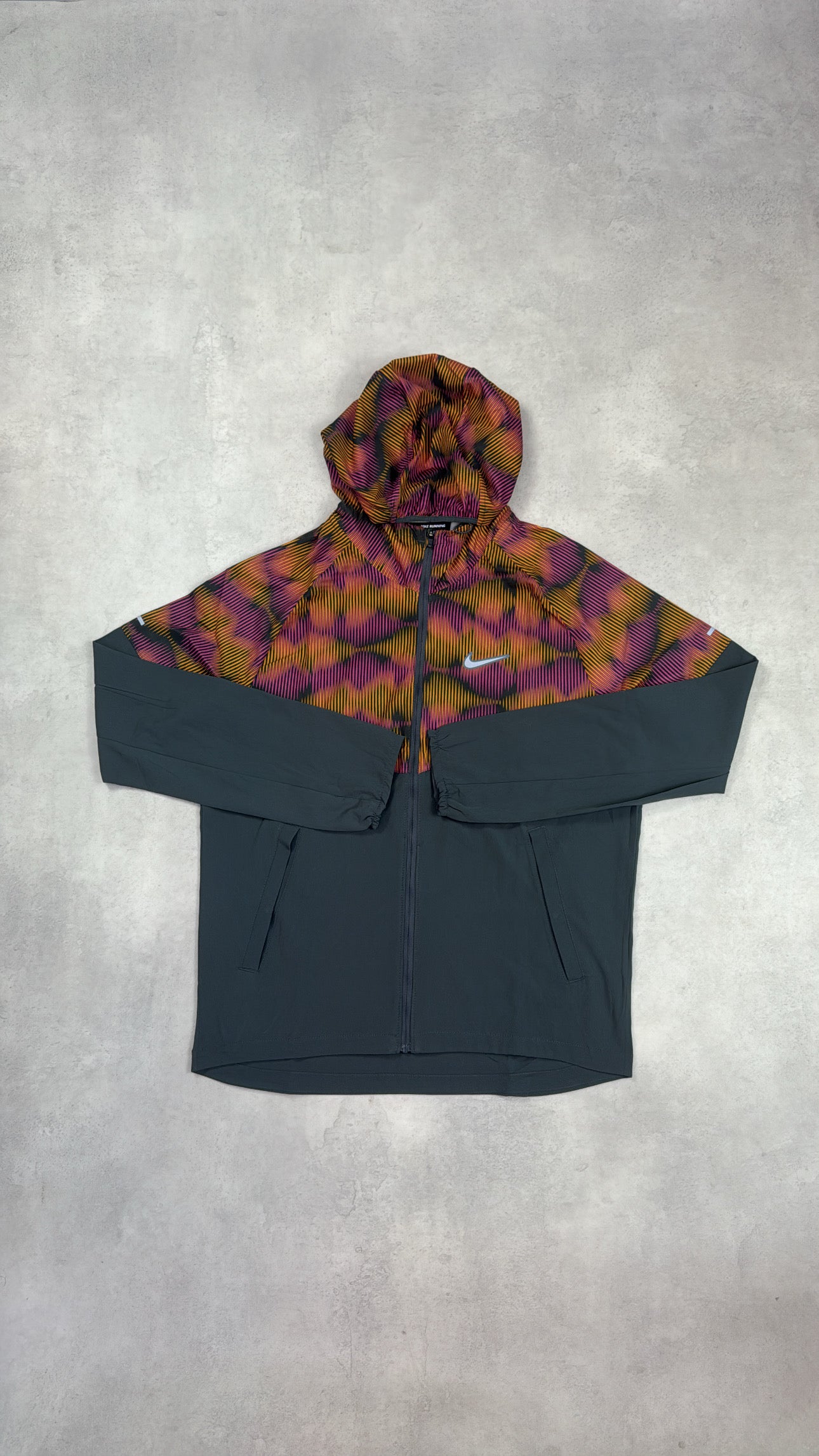 Nike Festival Windbreaker - Orange/Purple/Grey