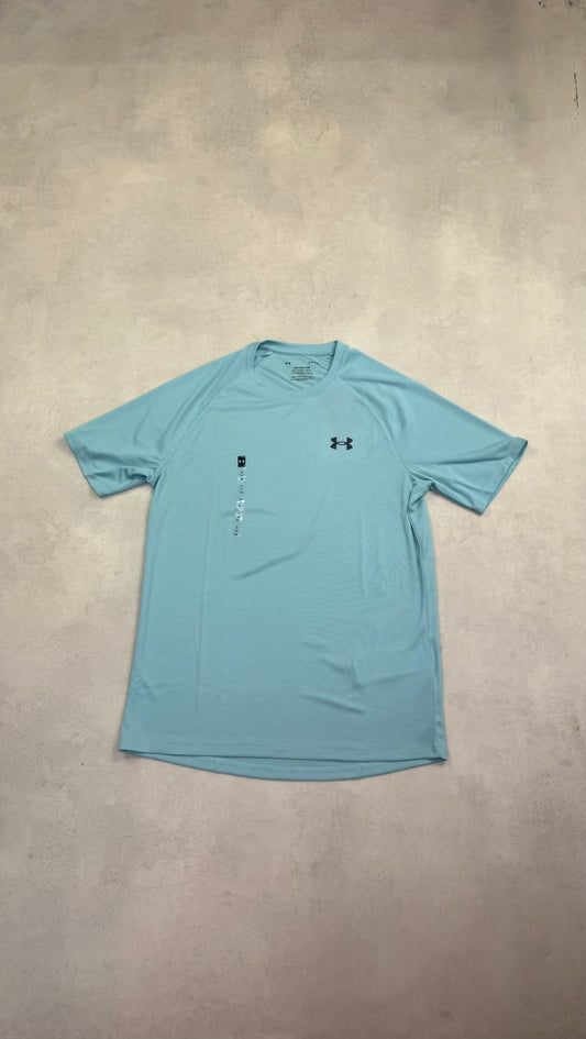 Under Armour Tech Textured T-Shirt - Light Blue