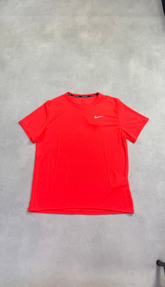Nike Miler T-Shirt - Bright Crimson