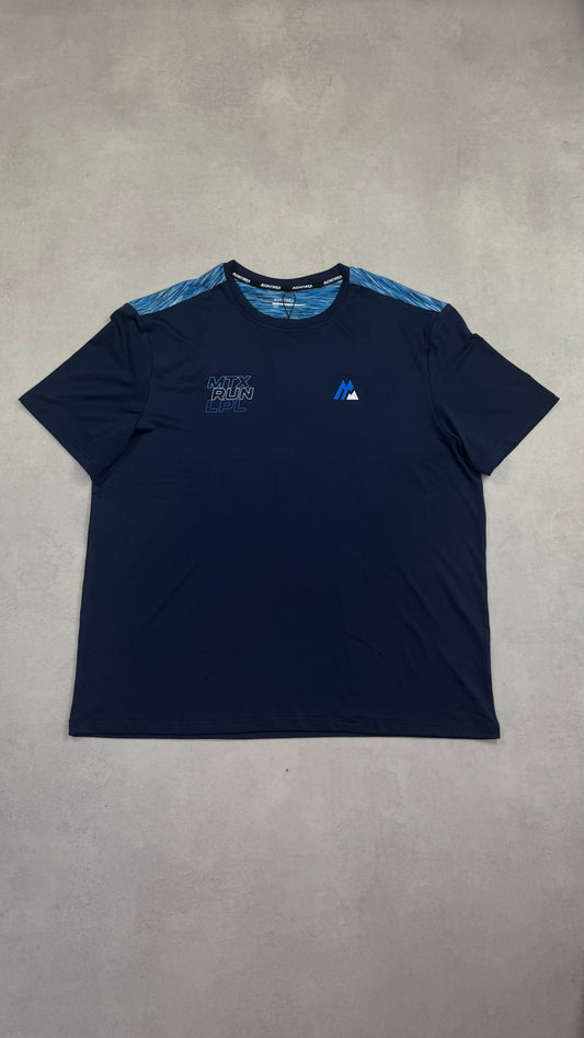 Montirex Run City LPL T-Shirt - Navy/Blue