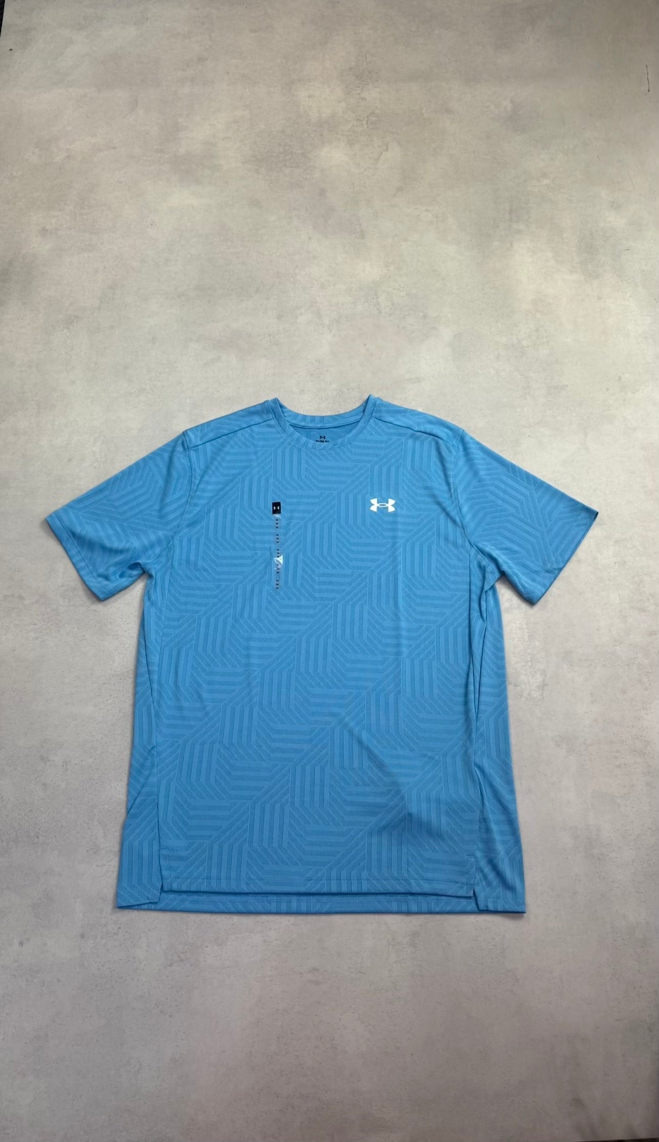 Under Armour Tech Vent Geotessa T-Shirt - Blue