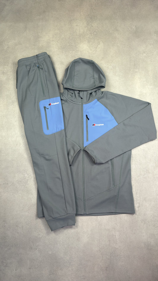 Bergaus Pavey Jacket & Pants Duo Set - Blue/Grey