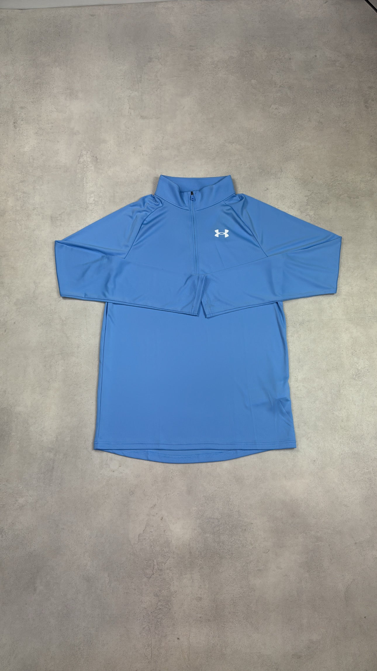 Junior Under Armour Quarter Zip - Light Blue