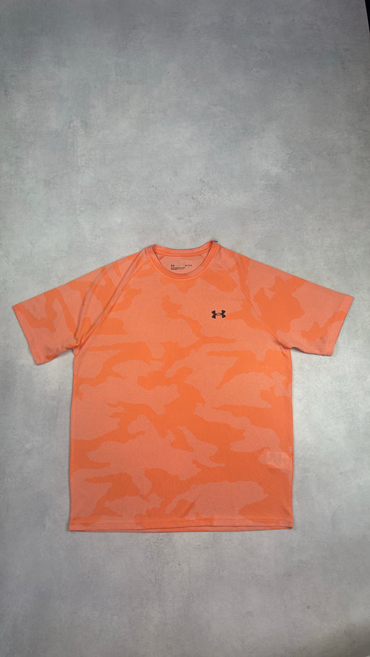 Under Armour Velocity Jacquard T-Shirt - Peach