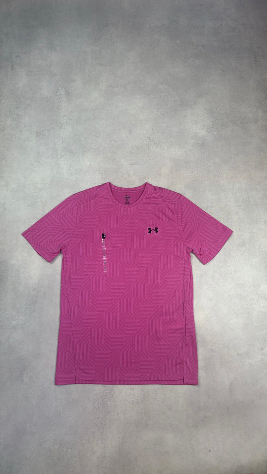 Under Armour Tech Vent Geotessa T-Shirt - Pink