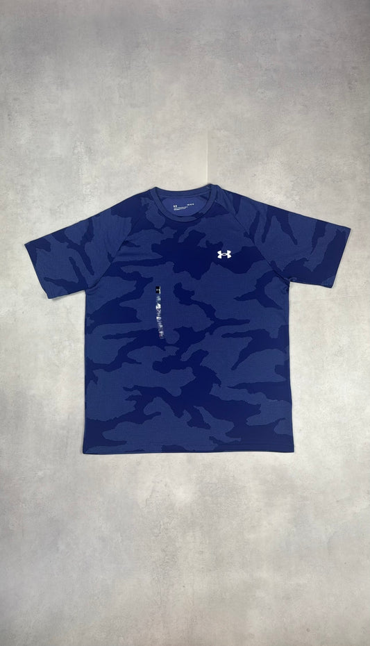 Under Armour Velocity T-Shirt - Blue Camo