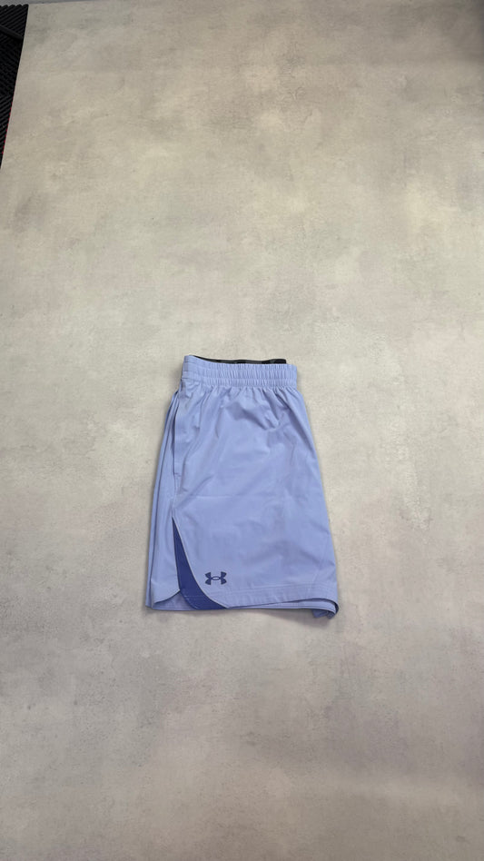 Under Armour Elevated Woven Shorts - Light Blue/Lilac