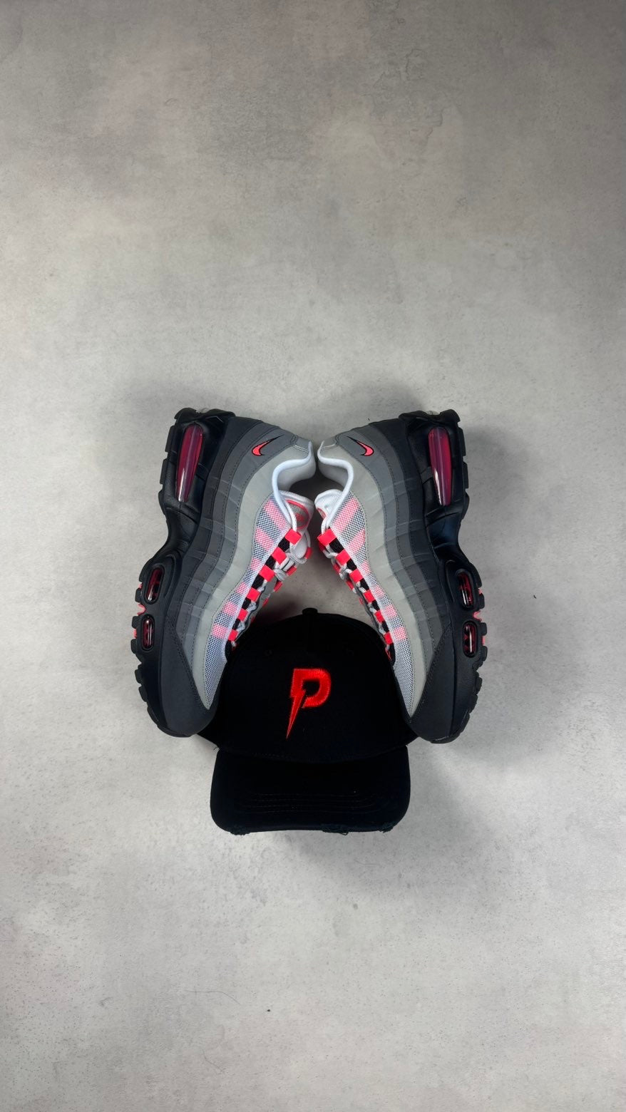 Solar Red 95 Patterned Hat Bundle