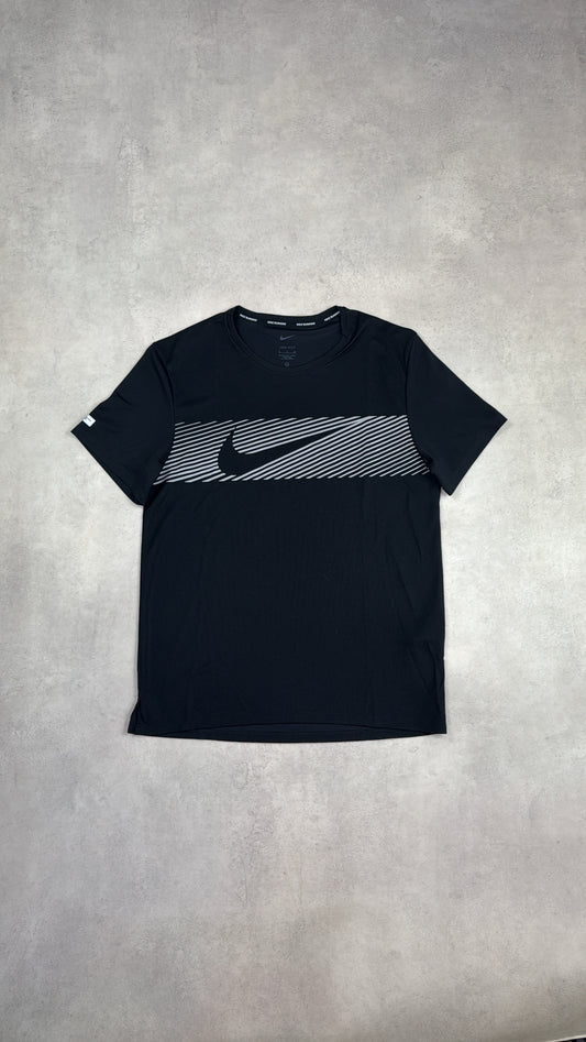 Nike Miler T-Shirt - Black Flash