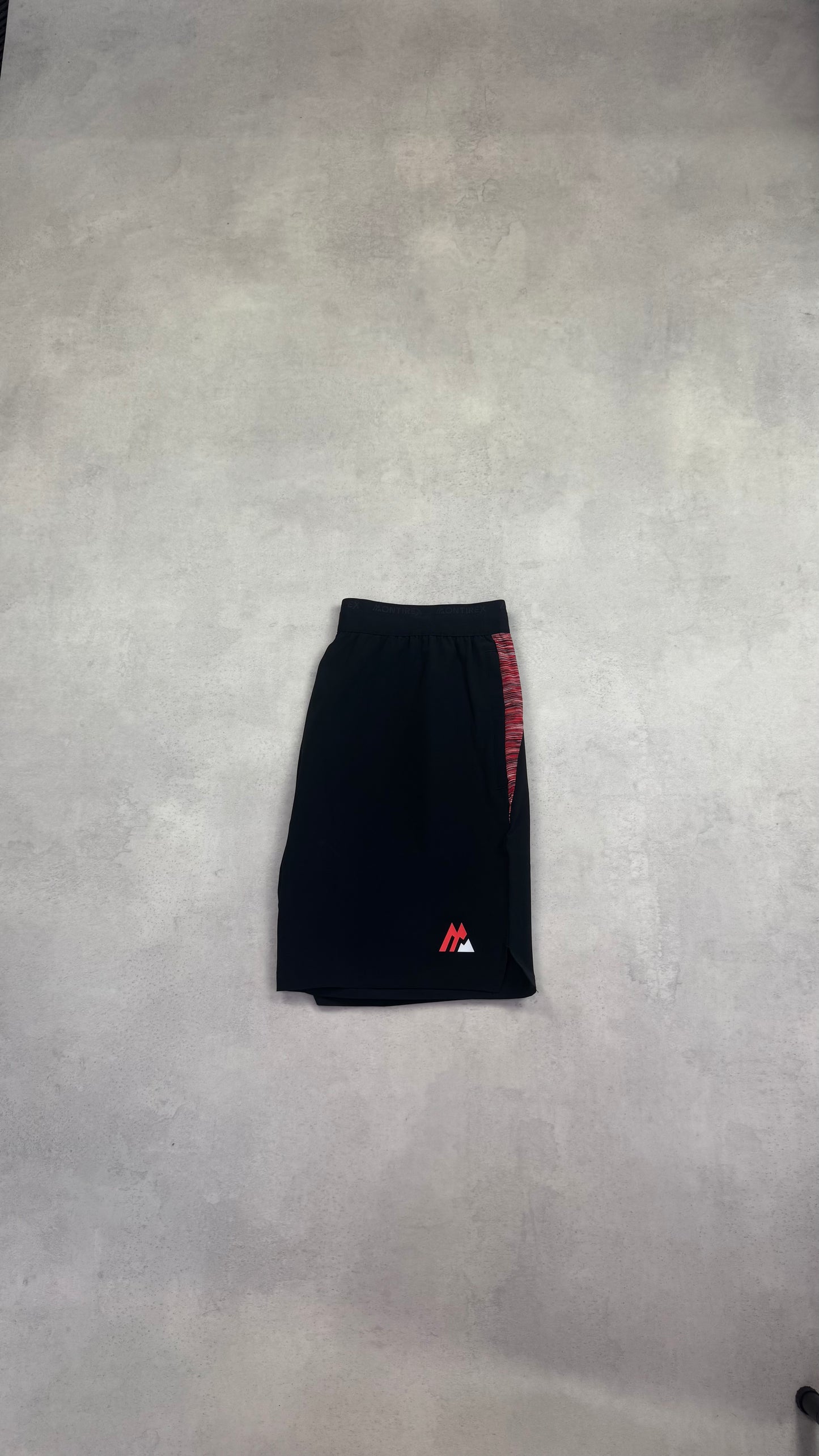 Montirex Run City LPL Shorts - Black/Red