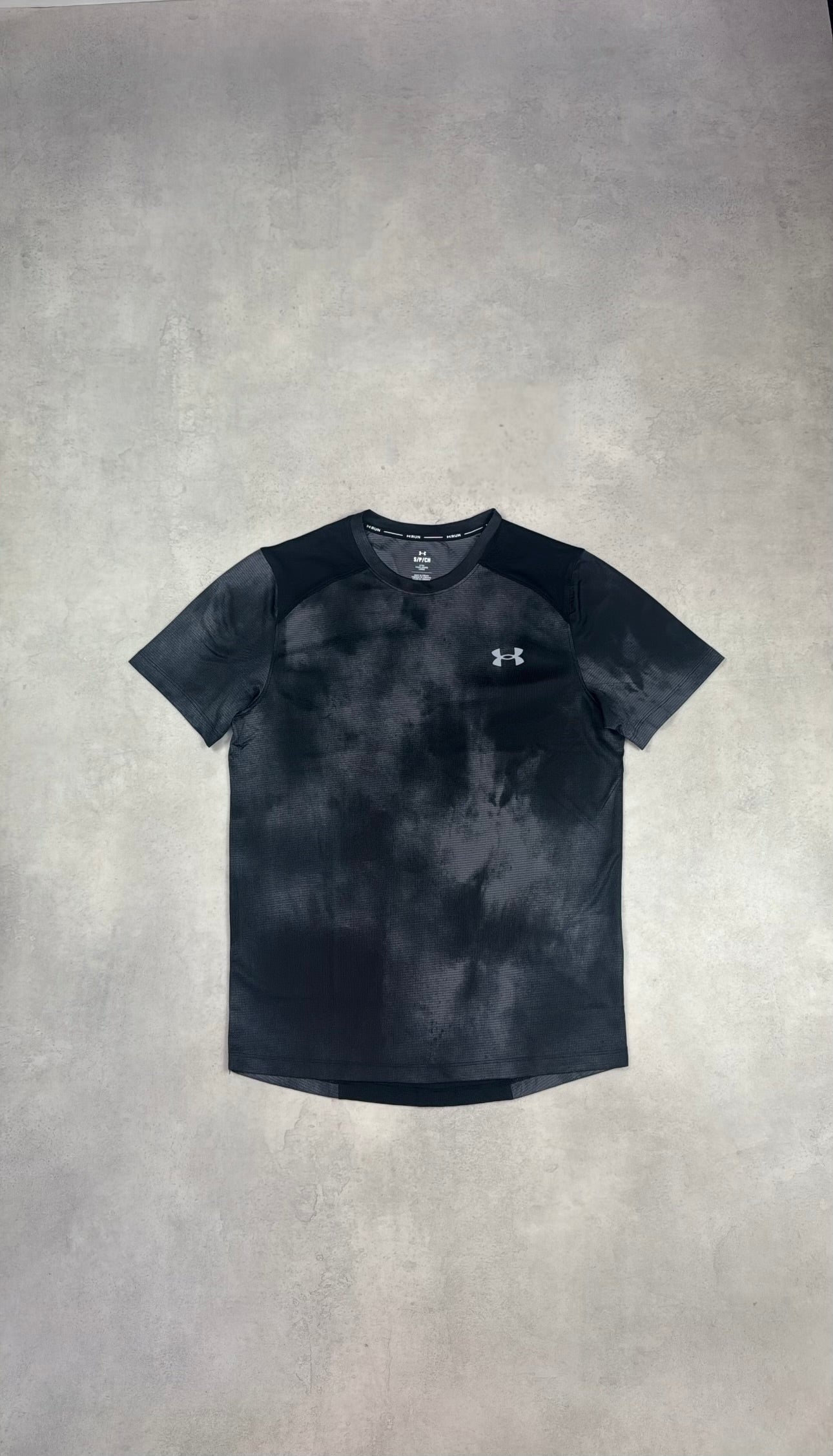Under Armour Coolswitch T-Shirt - Black/White Smoke