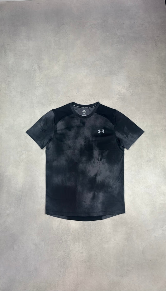 Under Armour Coolswitch T-Shirt - Black/White Smoke