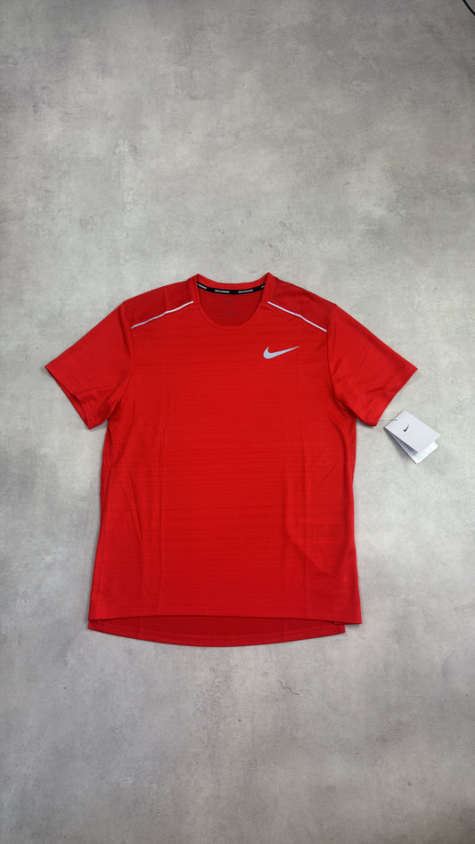 Nike Miler T-Shirt - Crimson Red